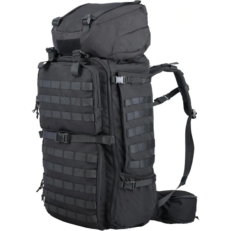 75L Mens Travel Backpack Military Tactical Mountaineering Backpacks Army Climbing Survival Backpack for Camping Hiking Trekking
