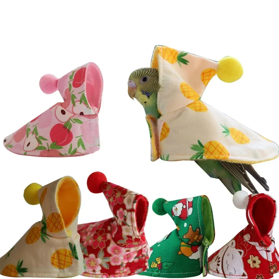 Lovely Bird Clothes Colorful Cover Dress Up and Protect Your Pet Parrots Comfortable Bird Cloth Birds Suit Parakeet Clothing