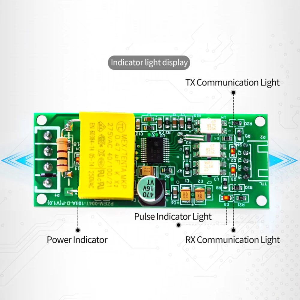 AC Digital Multifunction Meter Watt Power Volt Amp TTL Current Test Module PZEM-004T With Coil 0-100A 80-260V AC For Arduino