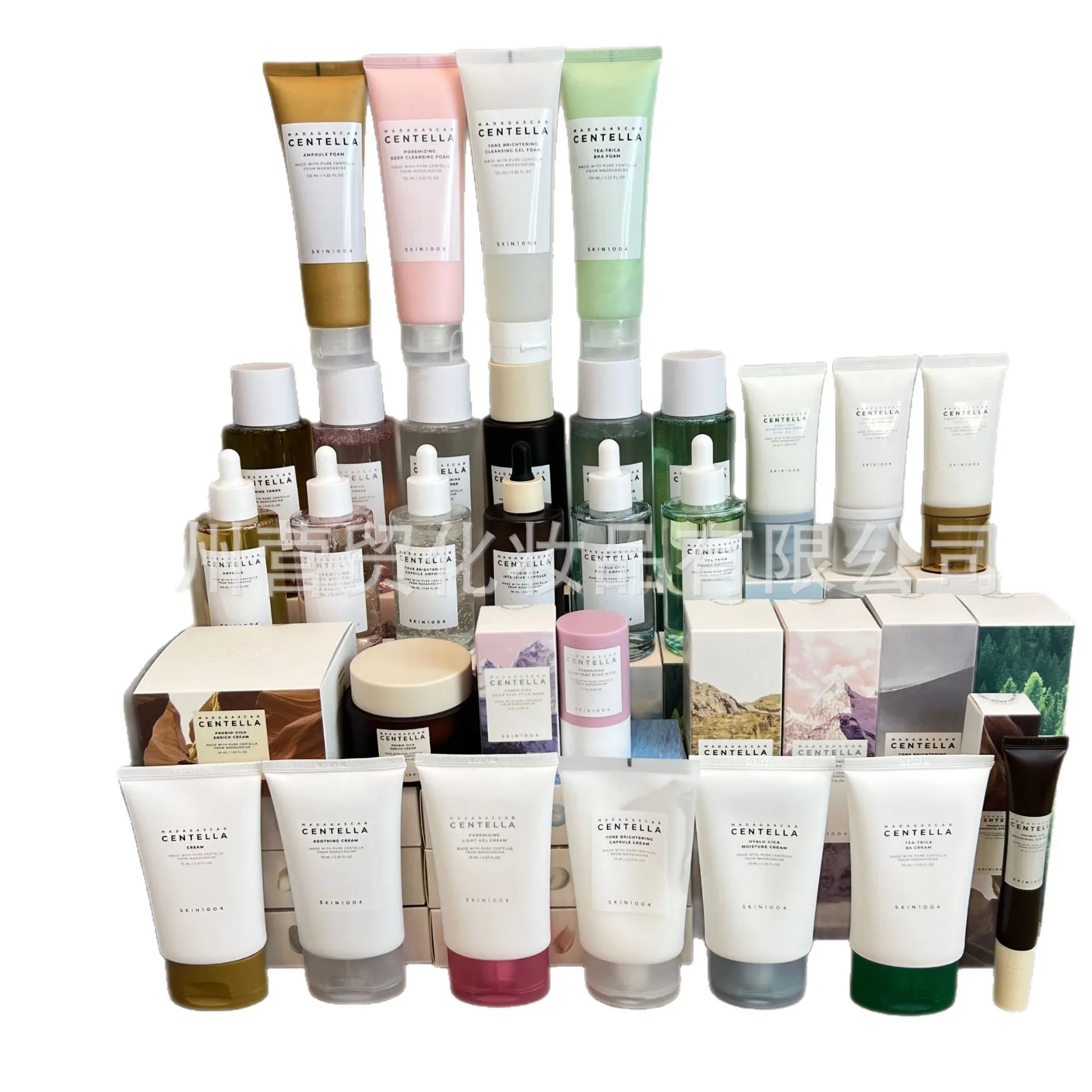 Skin1004 كينتيللا اسياتيكا جوهر كريم الوجه منظف الحبر المضاد/قناع الطين كريم الشمس #5