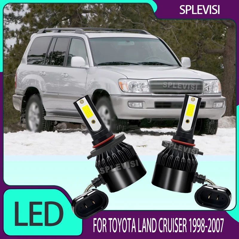 

LED Hi Beam Bulbs 6000K For Car Truck SUV Headlights For Toyota Land Cruiser 1998 1999 2000 2001 2002 2003 2004 2005 2006 2007