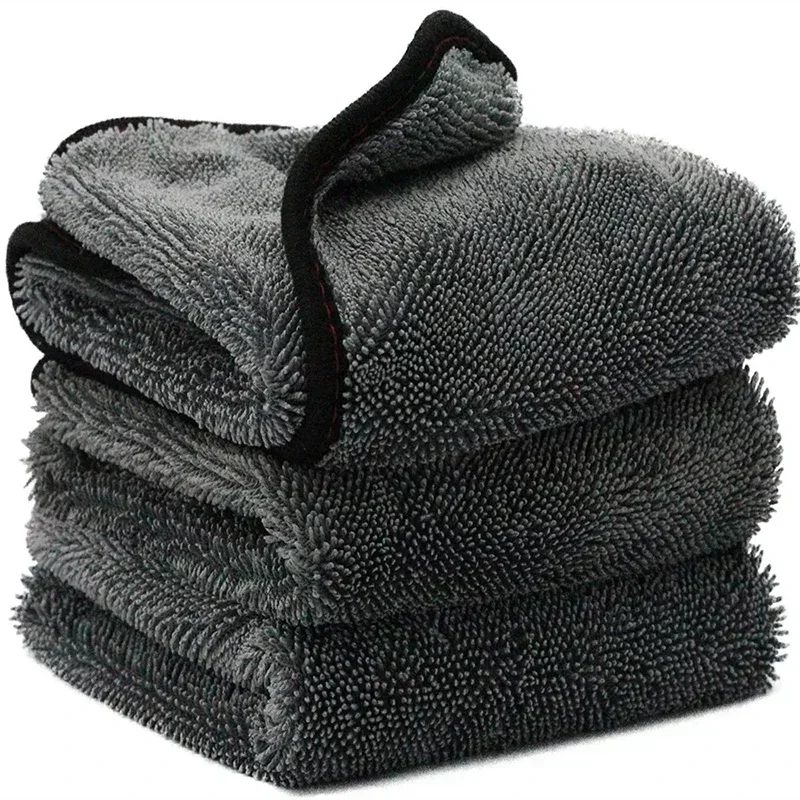 Premium Microfiber Towels Car Care Washing Thicken Towel Car Detailing Drying Cloth Cleaning Tool Auto Wash Accessories