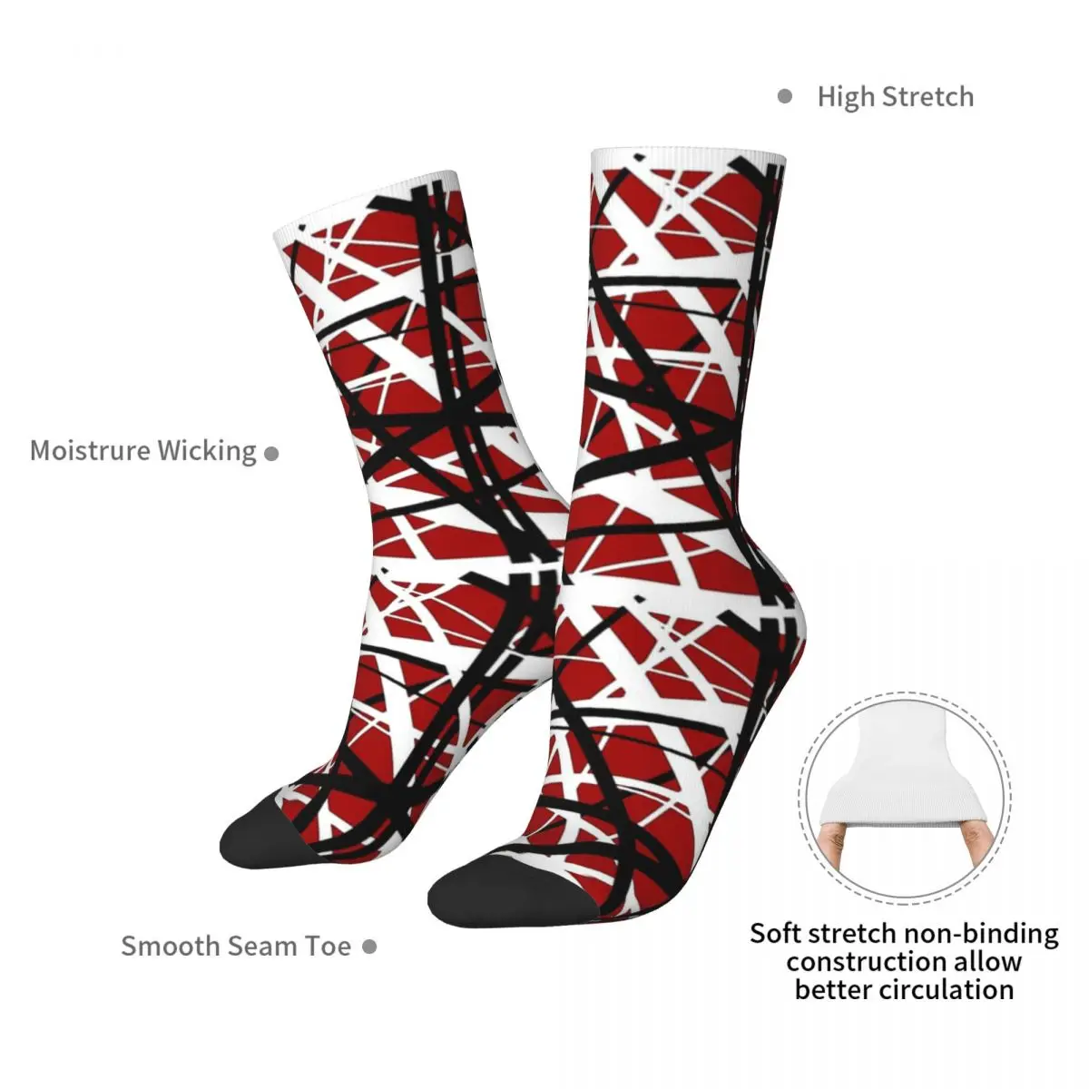 Van Halen Van Halen Men Women Socks Outdoor Novelty Spring Summer Autumn Winter Stockings Gift