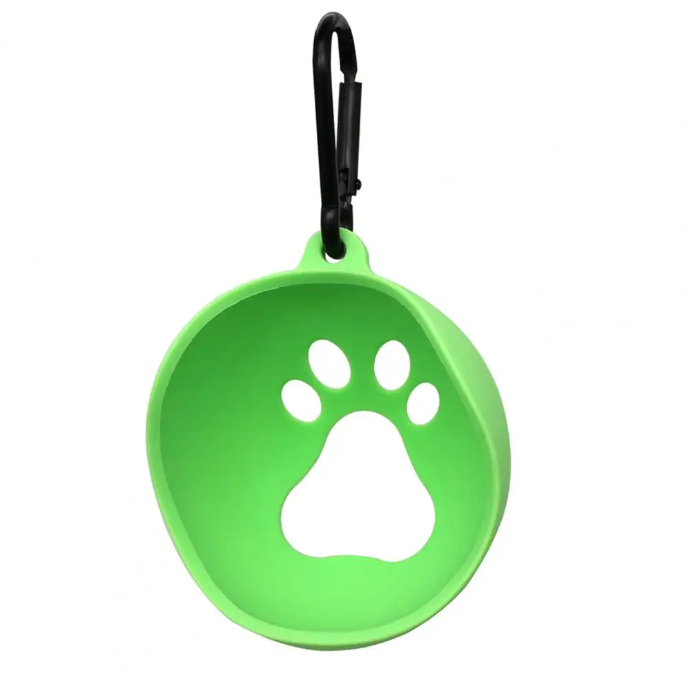 Dog Ball Holder Pet Paw Print Ball Holder Silicone Pet Ball Holder Durable Paw Print Design for Long-lasting Fun for Training