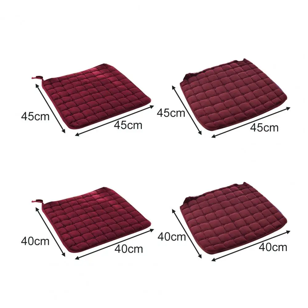 Cuscino per sedile pratico cuscino per sedia morbida a quadri 40cm/45cm tappetino per cuscino per sedia 40cm/45cm cuscino per sedia antiscivolo per cucina