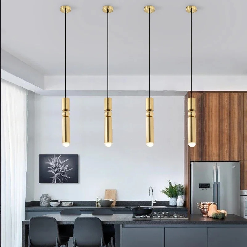 

Creative Pendant Lights Dining Room Gold/Silver/Black Hanging Lamp Led Modern Indoor Lighting Luxury Home Decor Bedroom Lustre