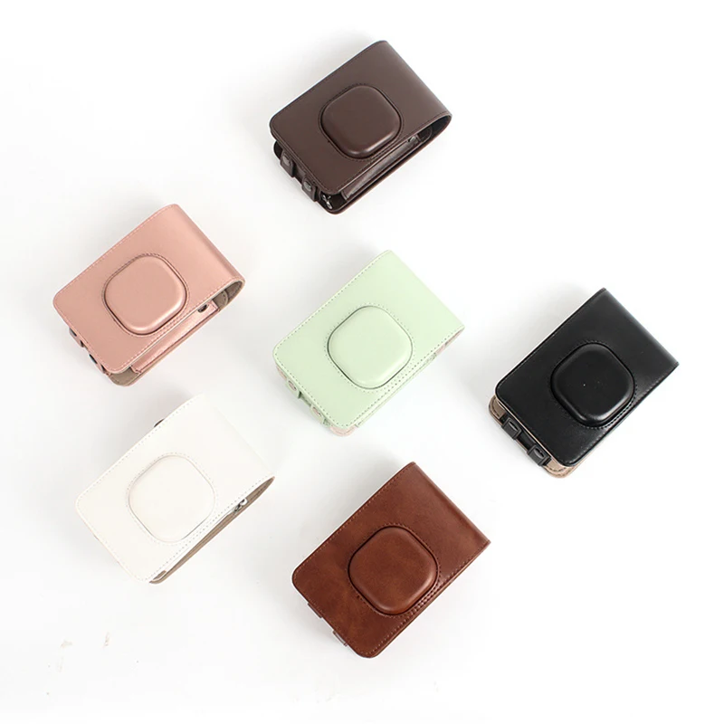 For Fujifilm Instax Mini Liplay Hybird Instant Film Camera Accessories Case PU Leather Retro Cover Shoulder Camera Bags