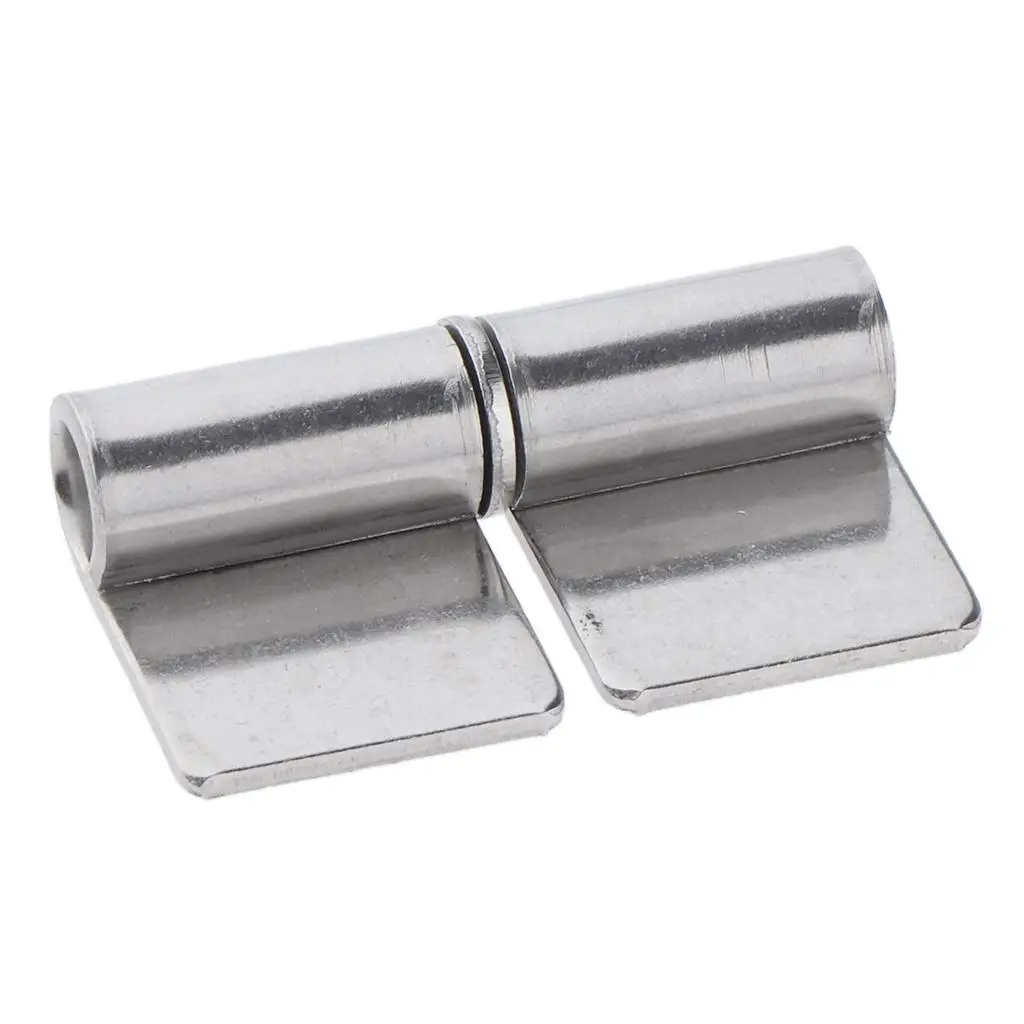 High Polished Stainless Steel Weld on Hinges Durable Boat Door Gate Accessories for Marine Use