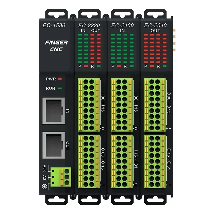 Distributed Digital Ethercat Smart Io Input Output Module Cnc Controller Motion Remote Ethercat