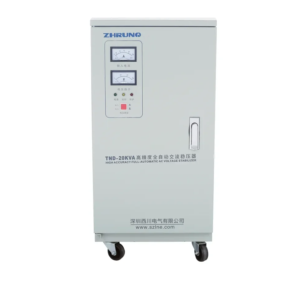 High Quality Factory Price Voltage Stabilizer SVC 20KVA 10KVA 30KVA Servo Motor AC 3phase Automatic Voltage Stabilizer