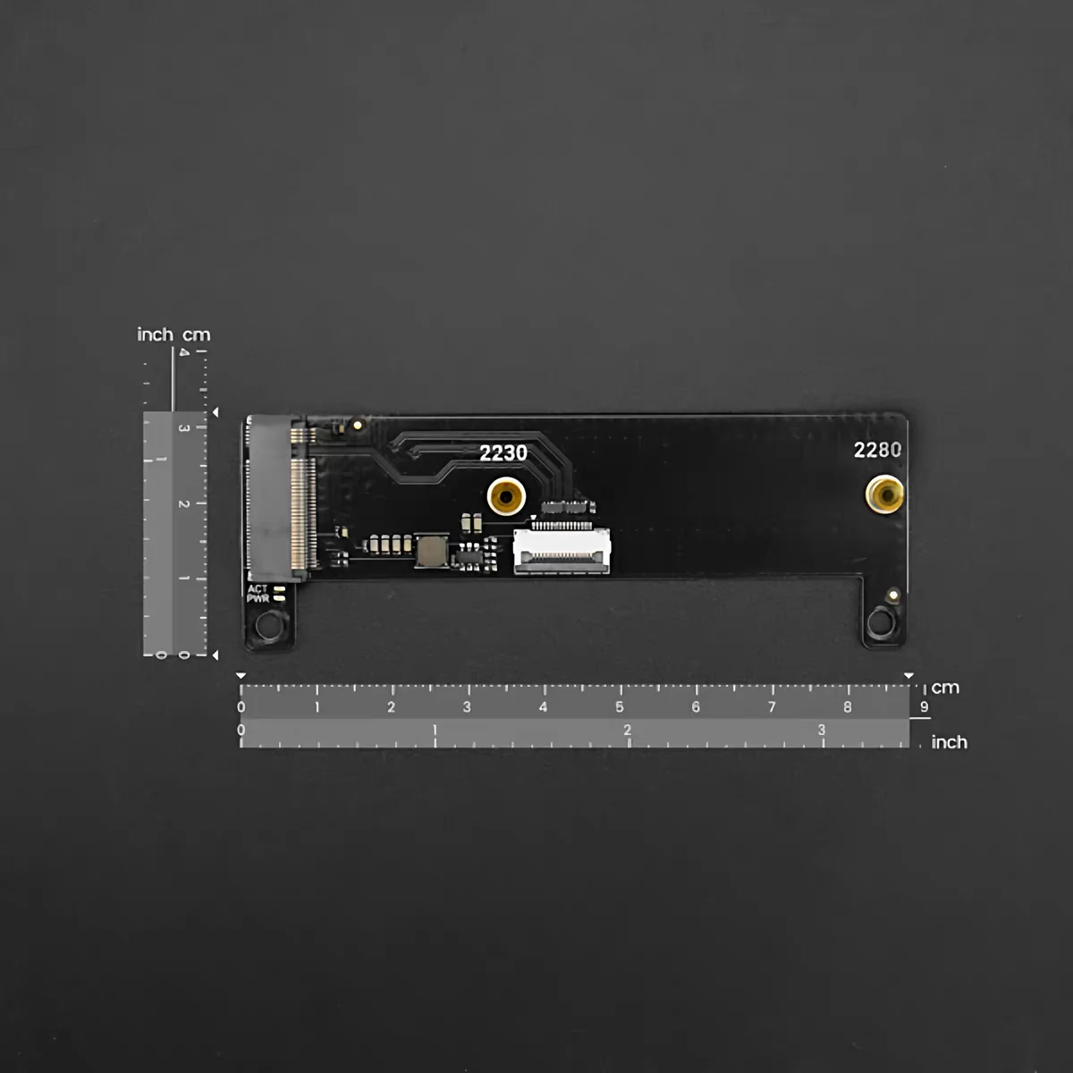 LattePanda IOTA M.2 M-Key Expansion Board - SSD Expansion, AI Acceleration Card