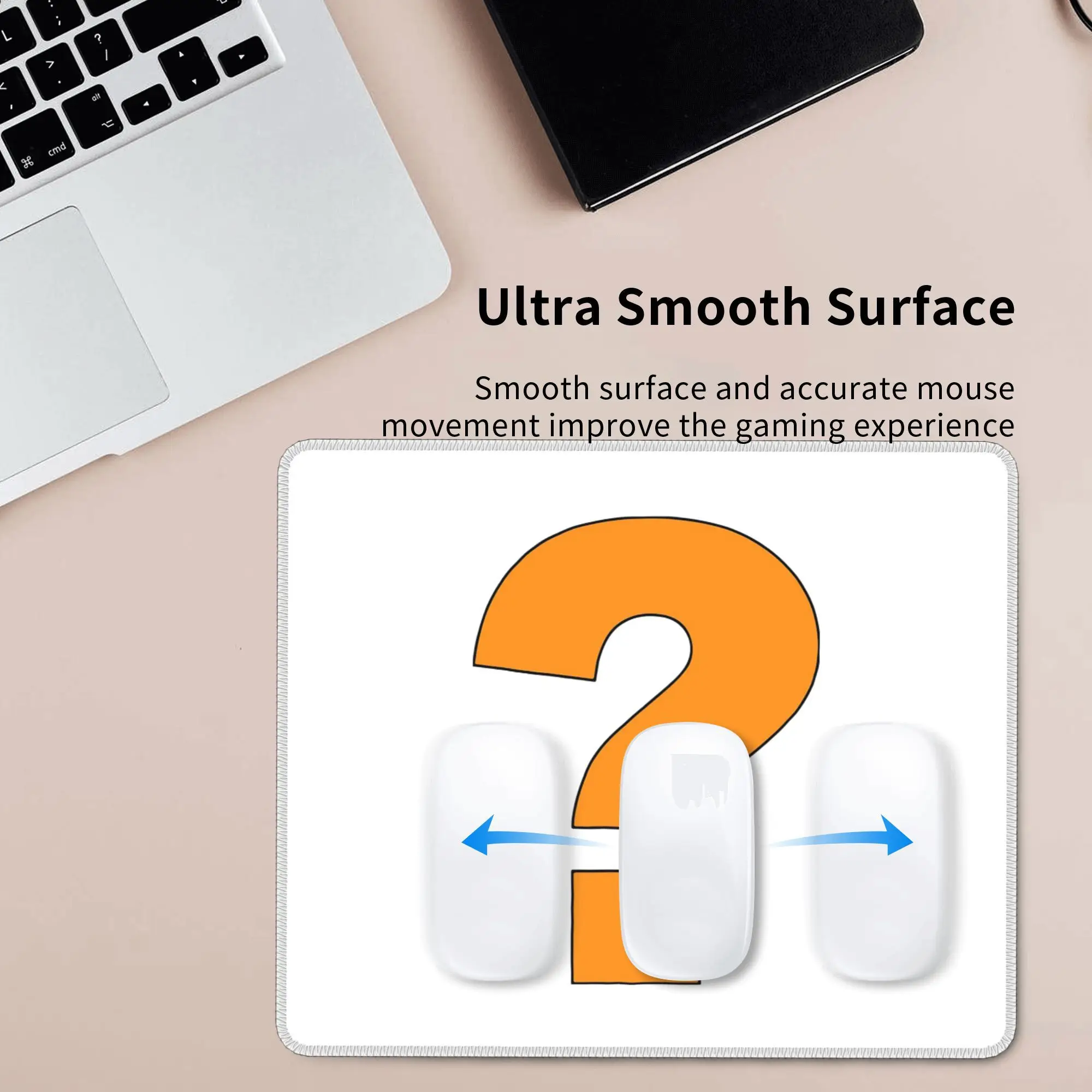 question mark Mouse Pad Computer Keyboard Mouse Mat Gaming PC Laptop Desk Mat Office Accessories Table Mats