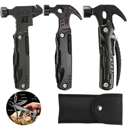 Wrench Hammer Combination Universal Folding Pliers EDC Tool Wrench Universal Folding Pliers Multi Functional Hand Tools