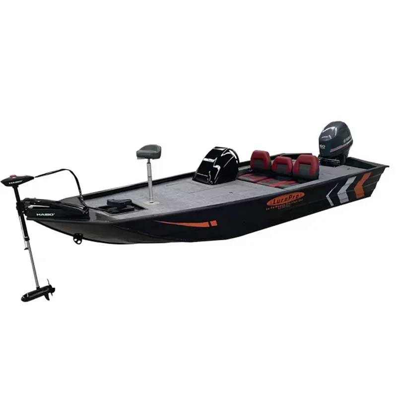 Factory Wholesale 16ft Aluminum Fishing Bass Boat Aluminum Lure Fishing Boat for Sale