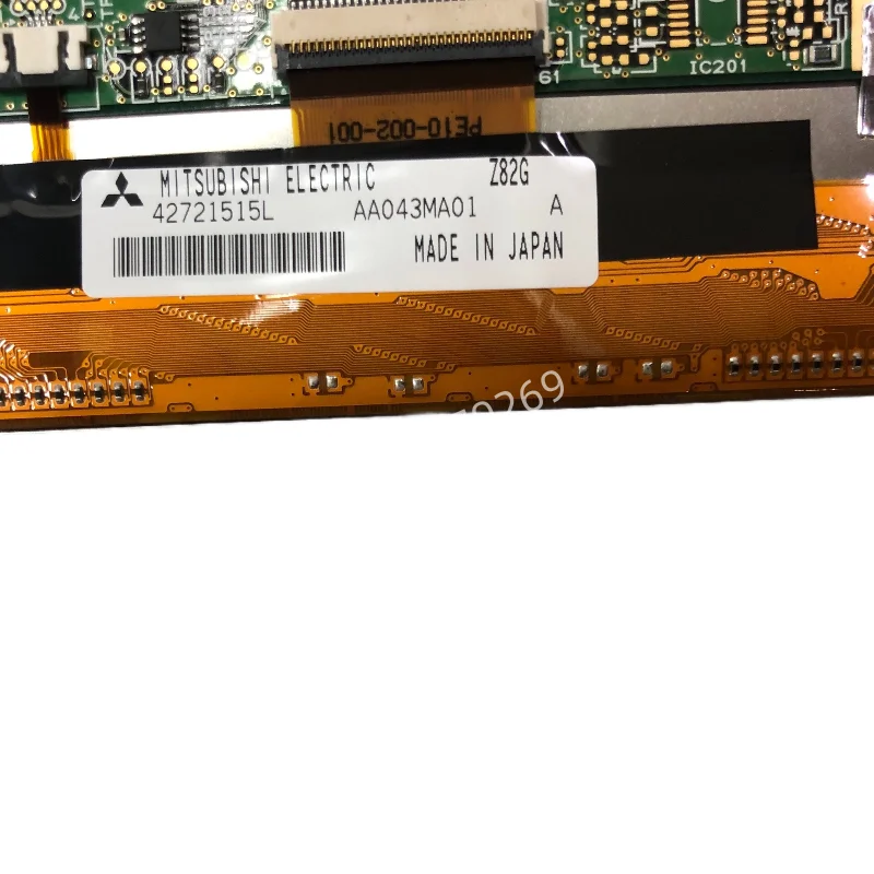 4.3 インチ 800*480 AA043MA01 Yinuo 溶接機産業用 lcd ディスプレイ画面 AA043MA01