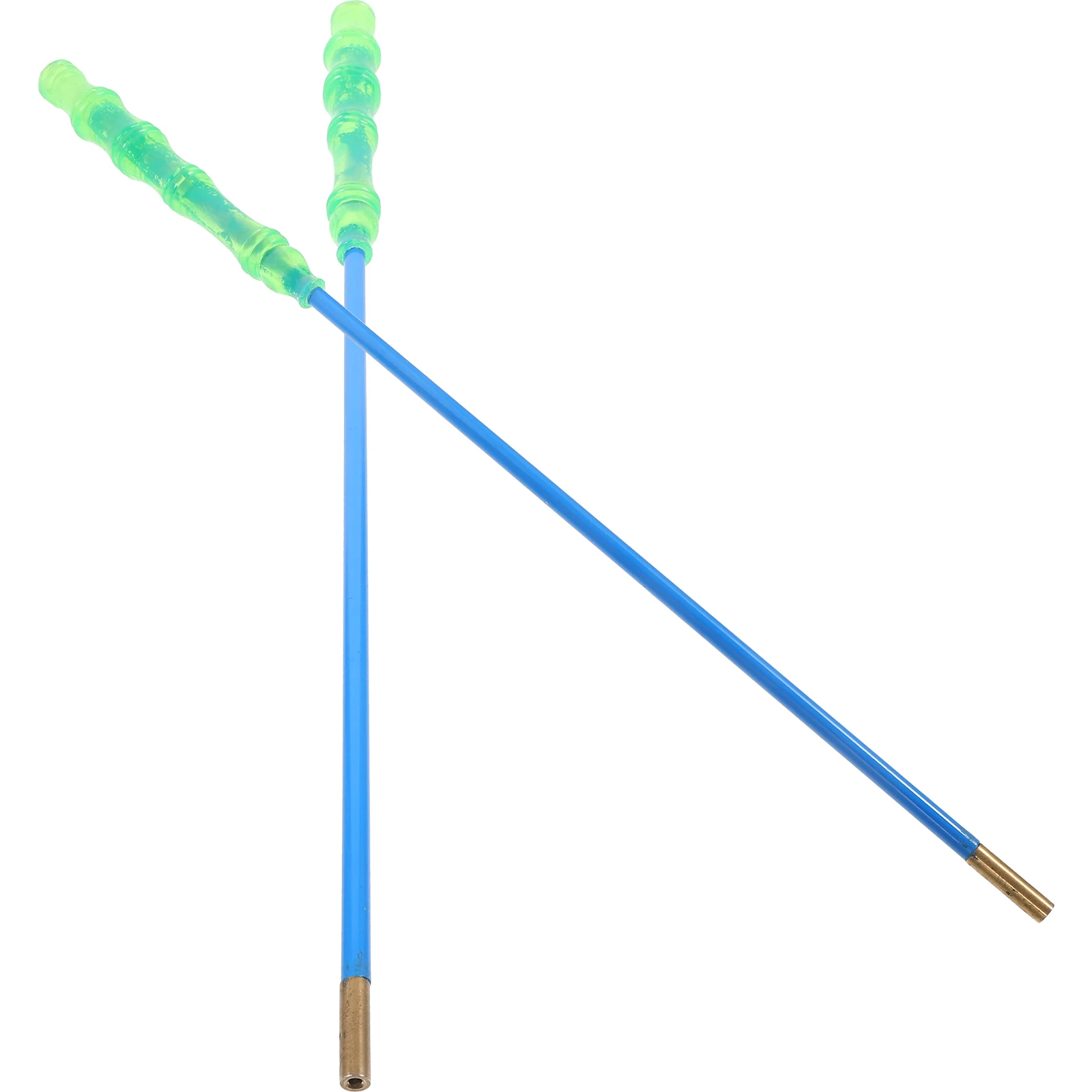 

2 Pcs Diamond Pole Chinese Diabolo Stick Acrobatics Juggling Handstick Handle Sticks Toy FRP