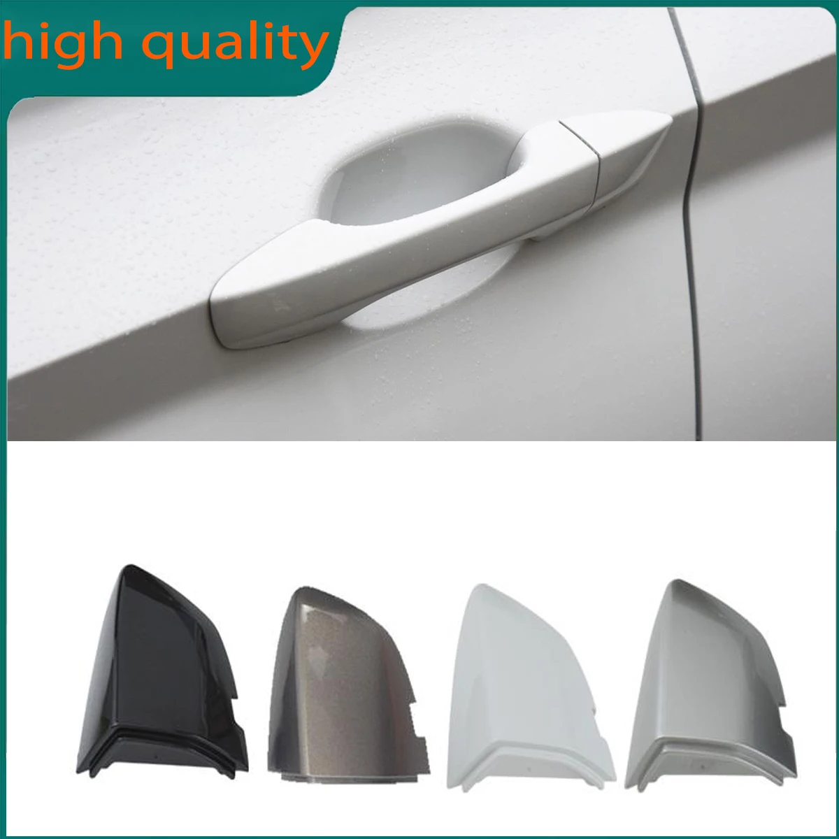 For VW Jetta MK7 2019-2023 17A837879 17A837880 1PC New LHD Front Left Right Side Exterior Without Chrome Door Handle Cover