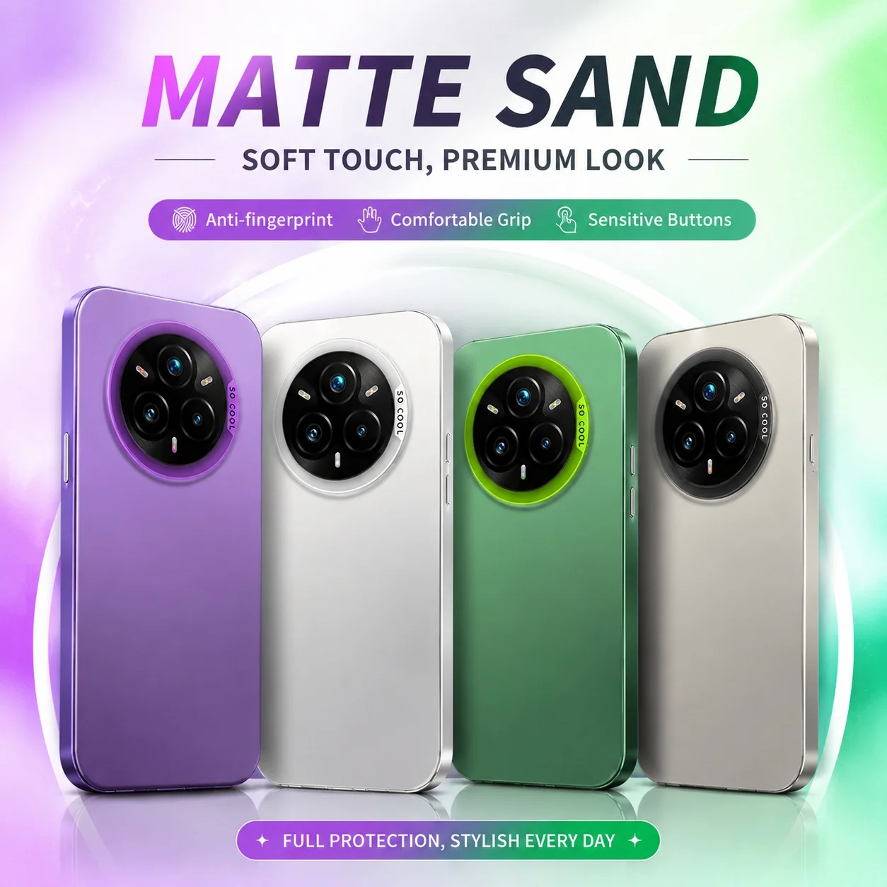 IMD Matte Handyhülle für Realme 14 Pro Plus Lite Pro+ 14X 5G Luxuriöse Einfache Stoßfeste Metallische Textur Original Rückseiten-Cover