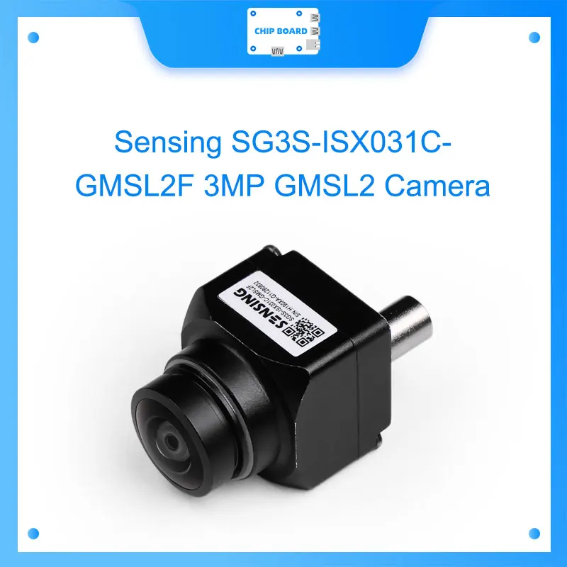 

Sensing SG3S-ISX031C-GMSL2F: 3MP Auto-Grade GMSL2 Cam w/196° FOV, IP67, ISX031 Sensor