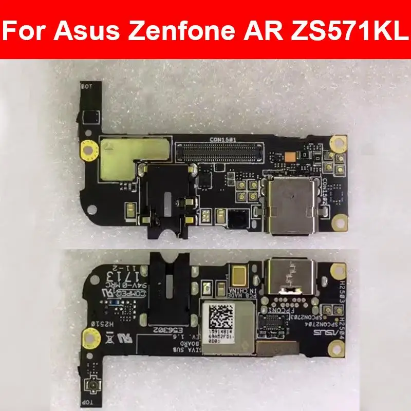 USB Charger Dock Board For Asus Zenfone AR ZS571KL V570KL A002 USB Charging Port Board Audio Dock Connector Reaplcement