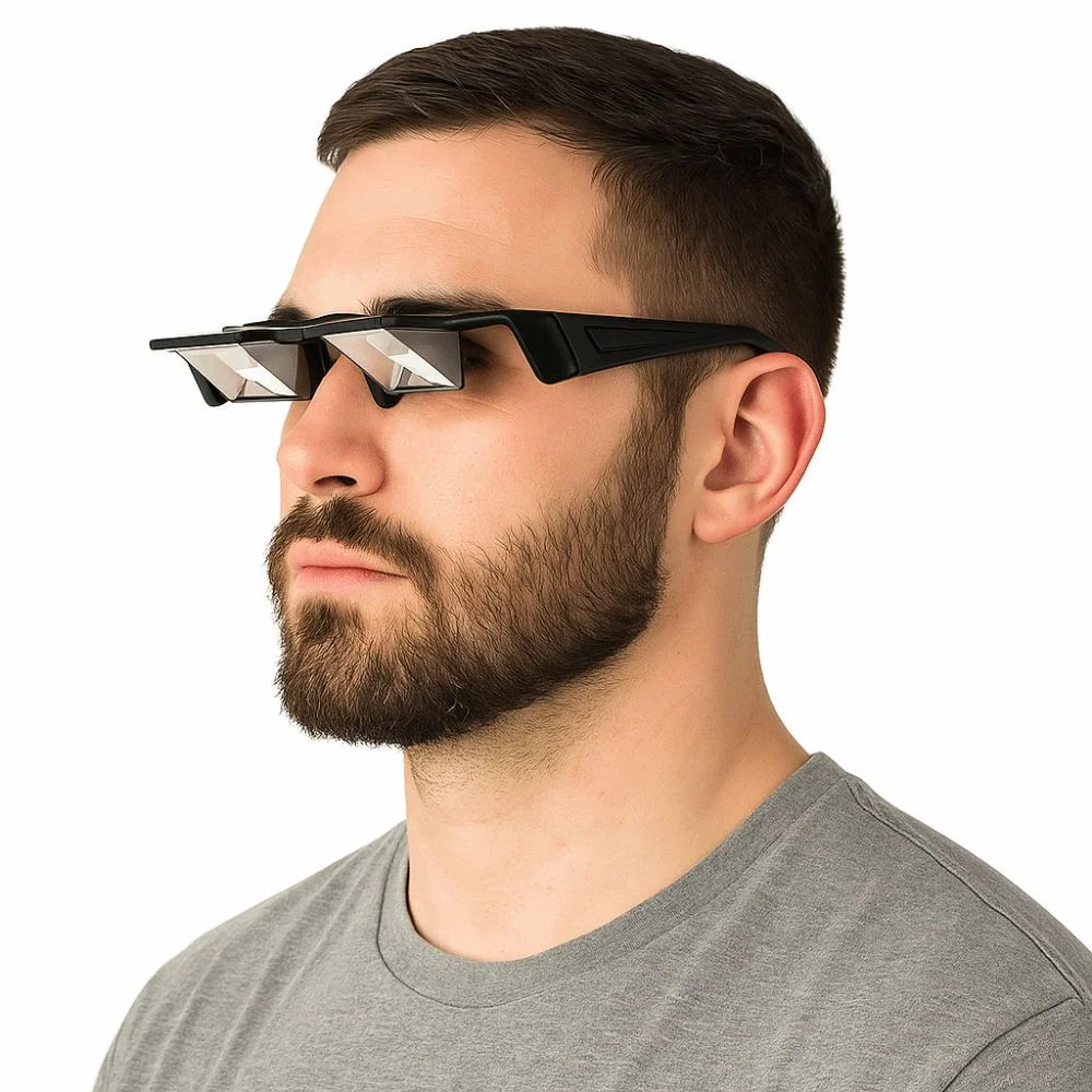 

Household Alloy Lazy Refractor Glasses Matte PC Lying Down Glasses HD Decorative Unisex Reading Eyewear Elderly