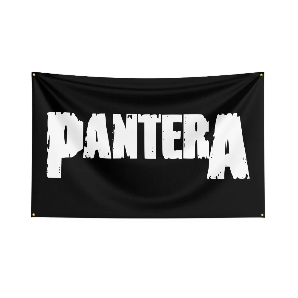 3x5 Ft PANTERA Band Flag Polyester Digital Printed Music Team Banner Flag Decoration Banner Flag Banner