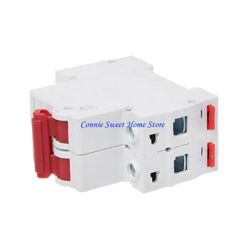 LXAF 1000V Solar Mini Overload Switch 10A/16A/32A/50A/63A 2P DC1000V Photovoltaic MCB