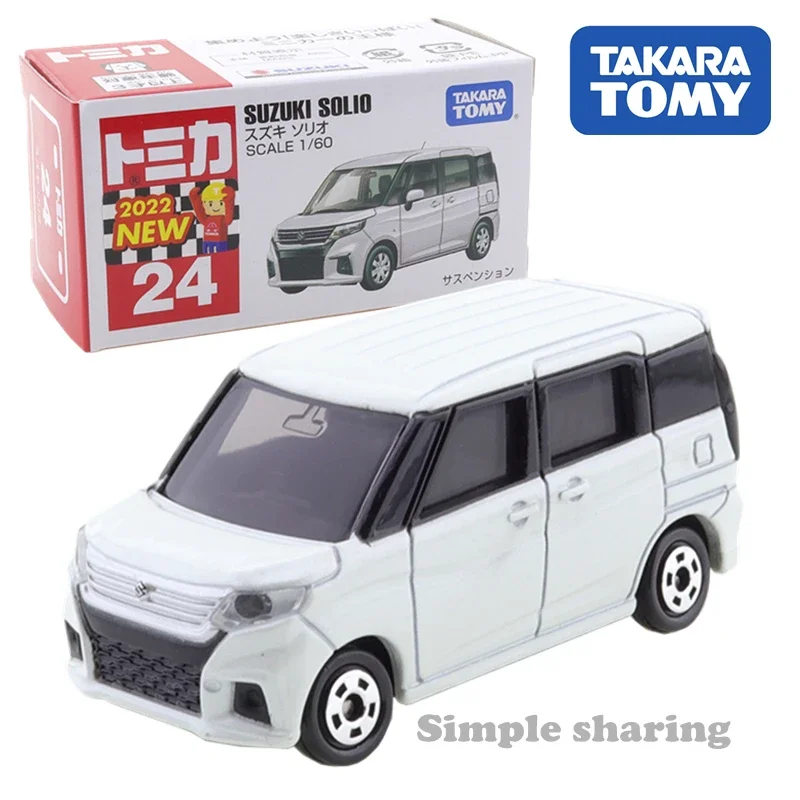 

Takara Tomy Tomica No.24 Suzuki Solio 1:64 игрушечный грузовик литой под давлением миниатюрный комплект модели автомобиля