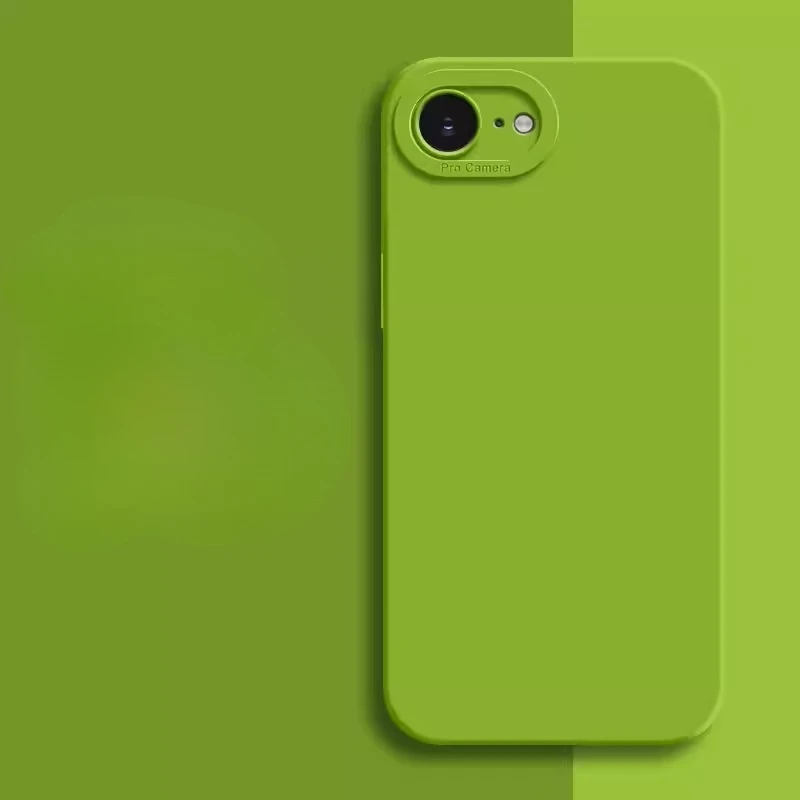 For iPhone 17e 16e Case Simple Liquid Silicone Skin-Friendly TPU Cover For iPhone 17e Shockproof Bumper Funda