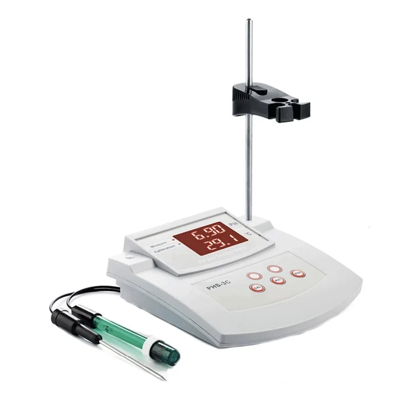 PHS-3C Benchtop High Accuracy Acidity Meter PH Test Pen PH Temperature Two-in-One Automatic Calibration Tester