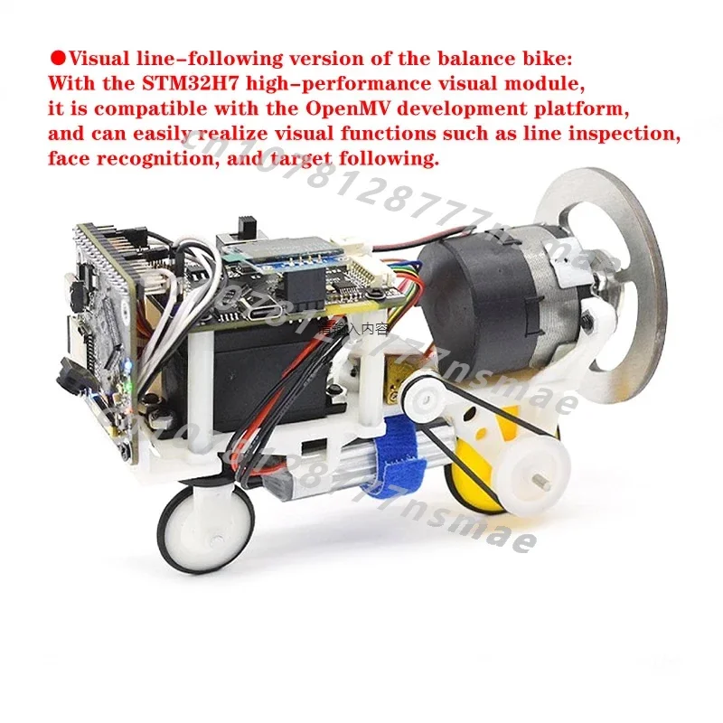 

Balance Car Open Source Inertia Wheel Balance Bike, PID Balance Bike, Tracking Bluetooth Remote Control