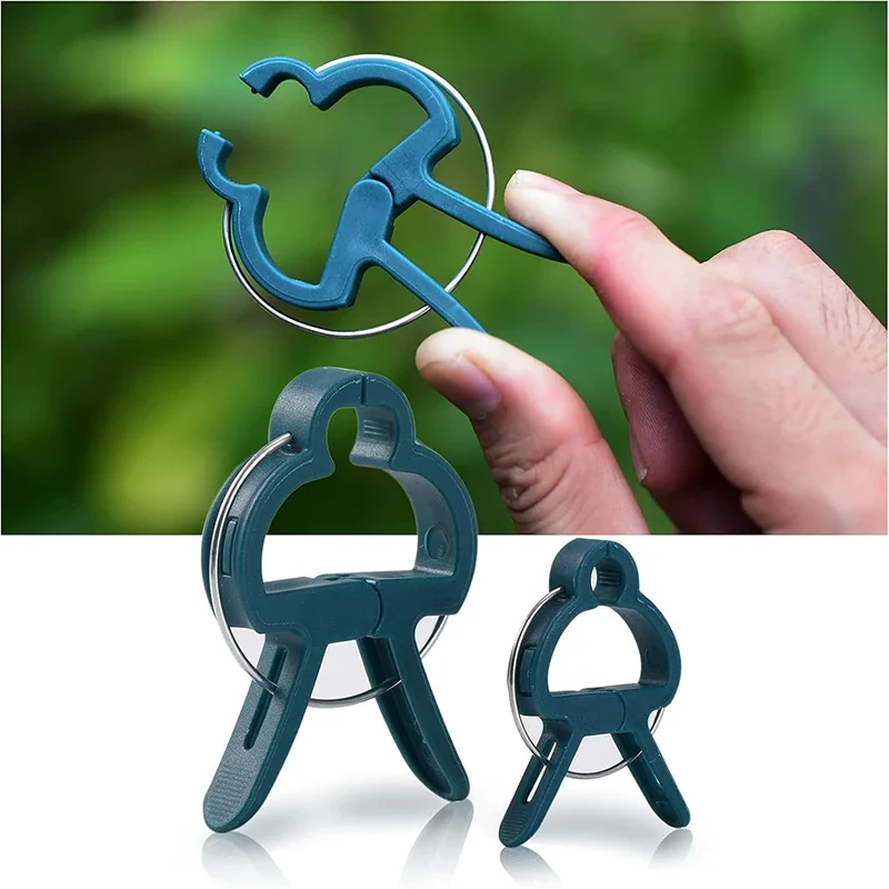 

10/20pcs Plant Fixed Clips Reusable Greenhouse Bracket Fixing Stems Flower Vine Vegetables Tomatoes Fastener Garden Supplies
