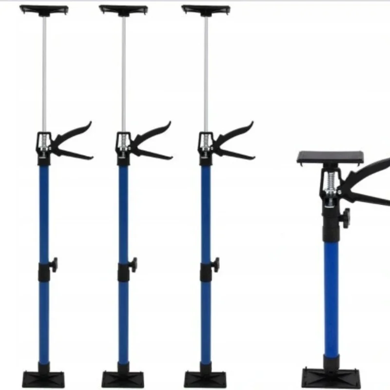 

Blue steel pipe spray adjustable support rod hanging cabinet installation assistant