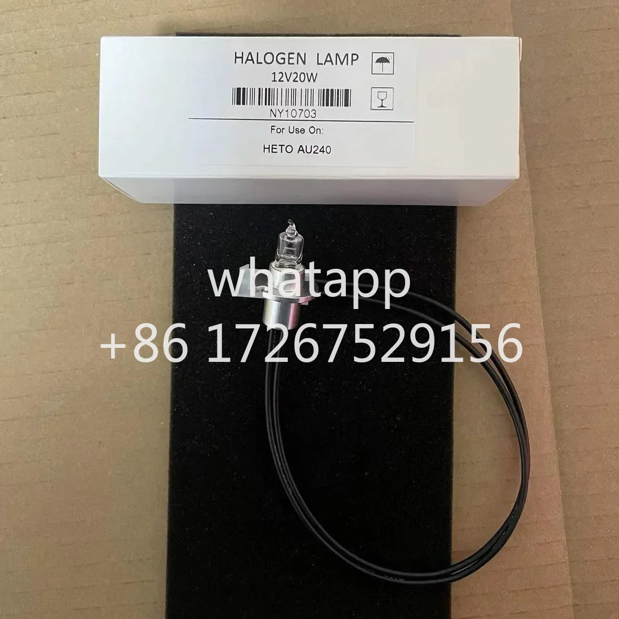 12V20W Halogen Lamp For HETO AU240 Biochemical Analyzer Lamp Heto Au240 12V20W