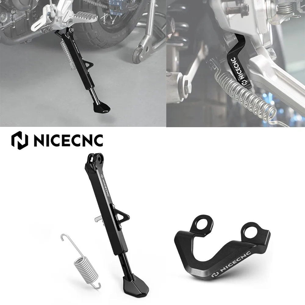 

2019-2024 For Yamaha Tenere 700 XTZ700 T700 Adjustable Side Stand Kickstand 25-50mm & Kickstand Switch Protection