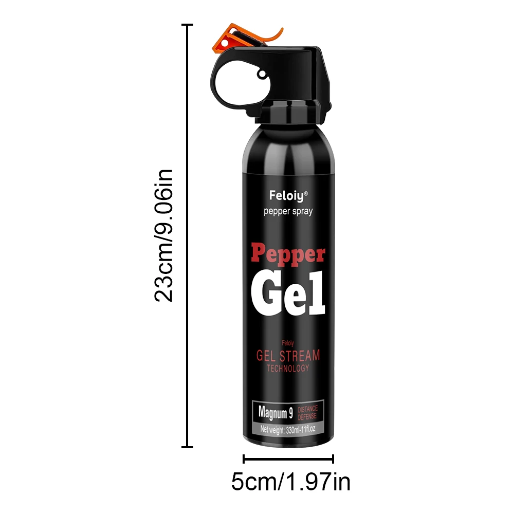 Defense Spray - Maximum Strength 2.0% Capsaicin, Protect Personal Safety, Suitable for Hiking, Mountaineering, and Traveling