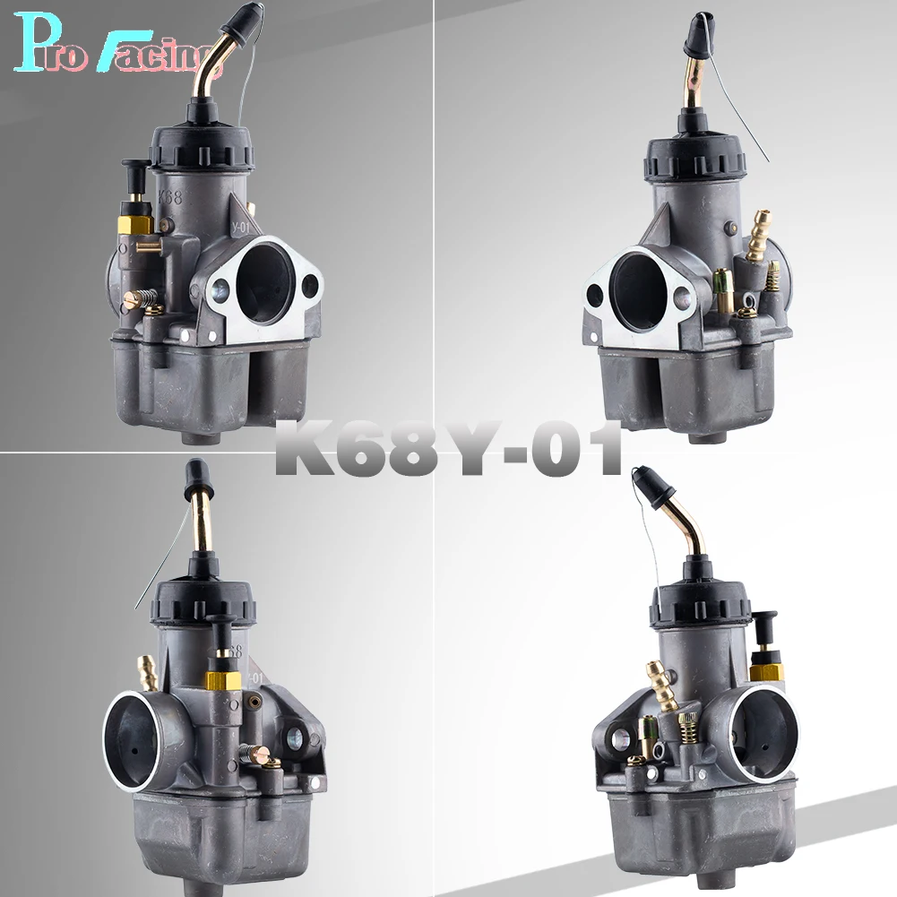 1 Pair K68У K68У-01 2PCS Motorcycle Racing Carburetors For Ural IMZ-8.123 К68У К68У-01 Dnepr MT-11 CMH 8.155 DNEPR MT Enduro