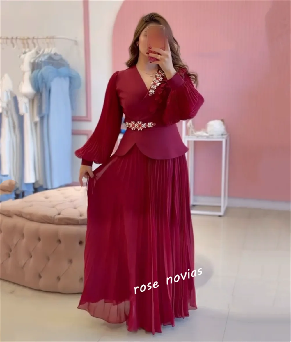 맞춤형 고급 여성 이브닝 드레스 플리츠 라인스톤 A라인 롱 드레스 맞춤형 행사 프로모션 웨딩 파티 글리터