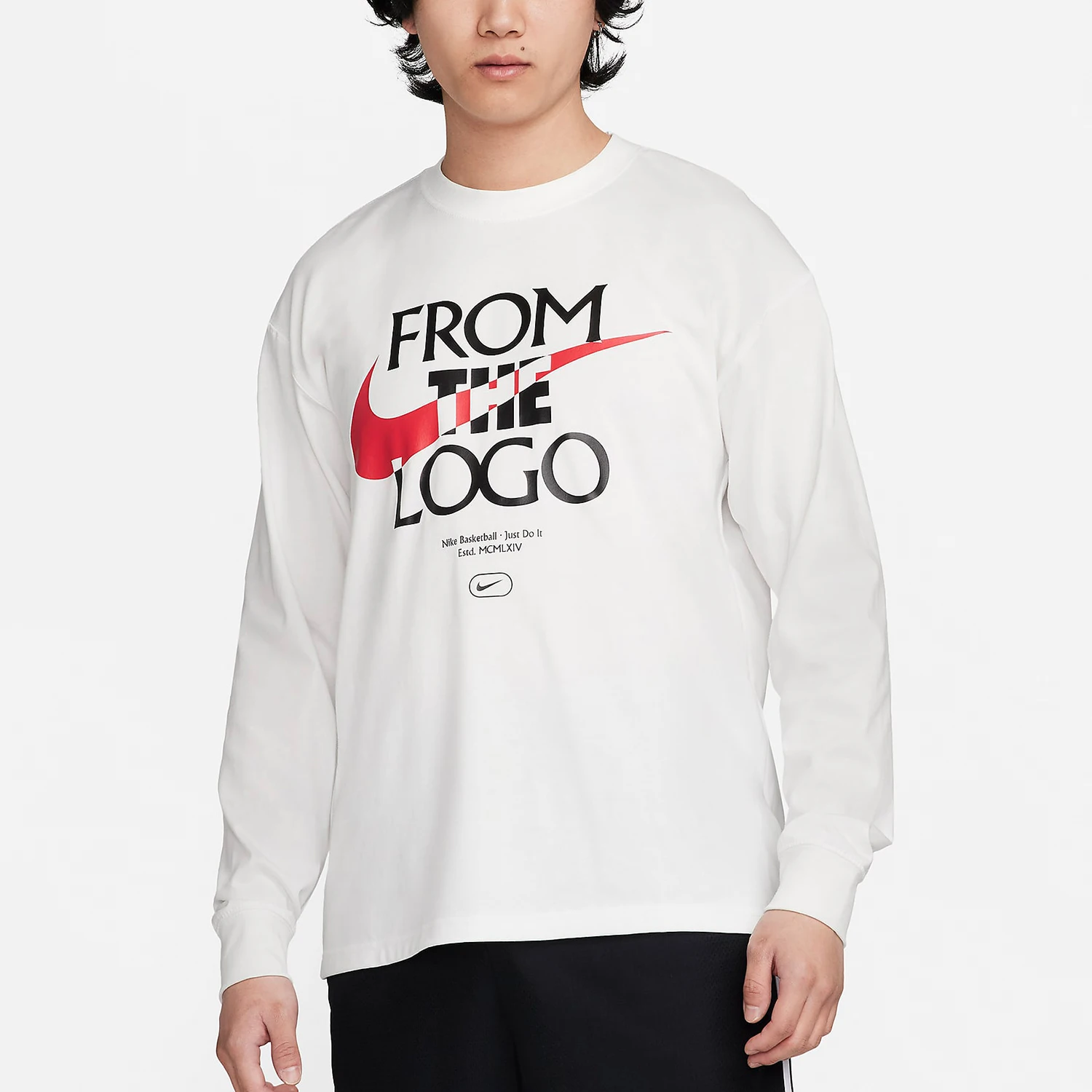 

Nike Genuine 2024 New Men's Minimalist Sport Long Sleeve T-Shirt FQ4921-121