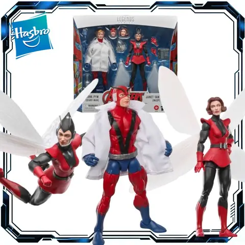Hasbro Original Marvel Legends Series Ant-Man & The Wasp 6-inch Action Figure Two-Pack Action Figure Collectible Model Ornaments