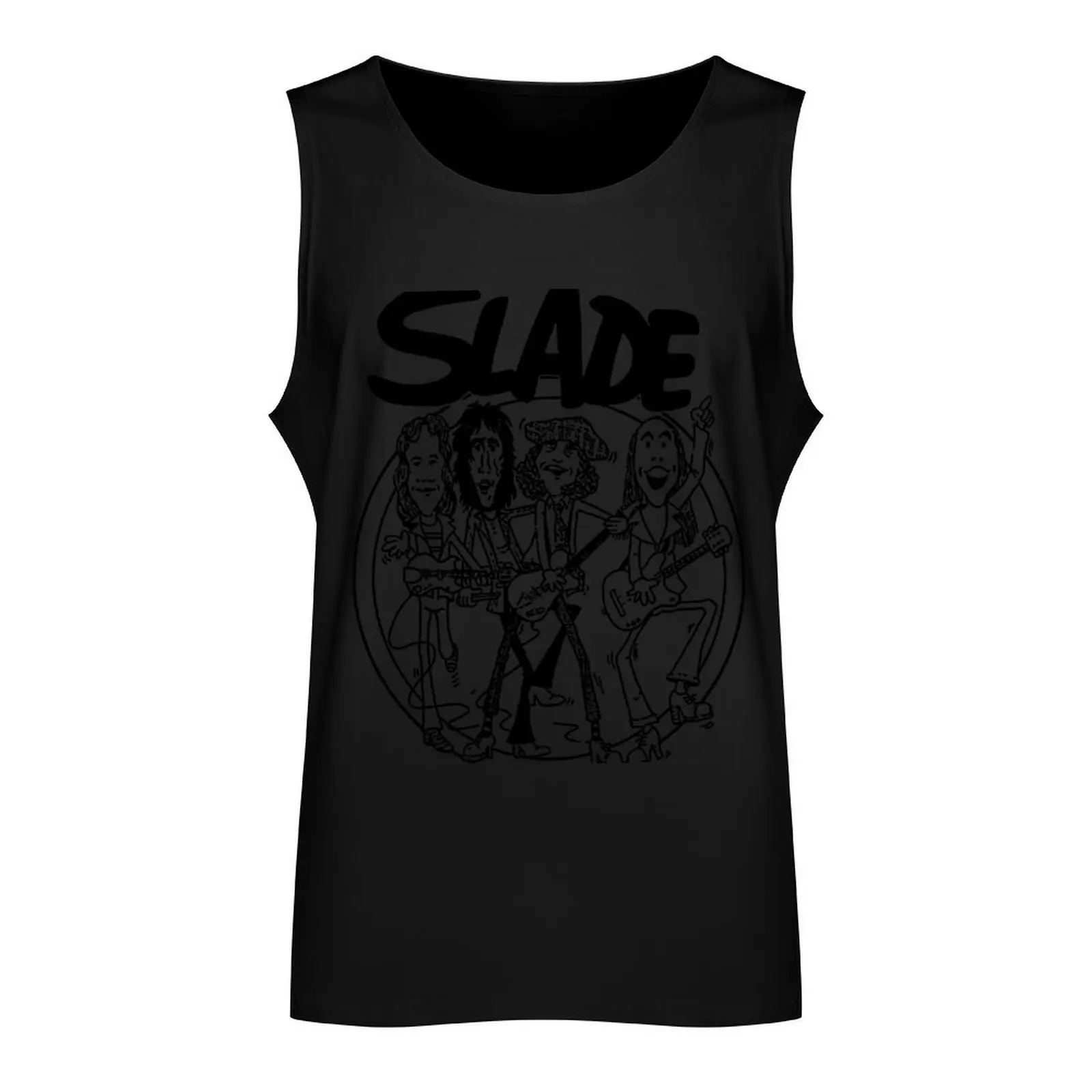 Slade Fan Club Tank Top Men's gym clothing Sleeveless men basketball Men's sleeveless