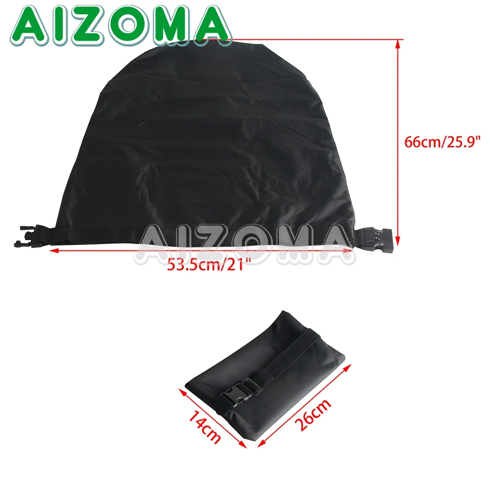 Motor Helmet Bag Waterproof Oxford Cloth Large Capacity Password Lock Anti-Theft Luggage Storage Bag Cycling Bicycle Accessories