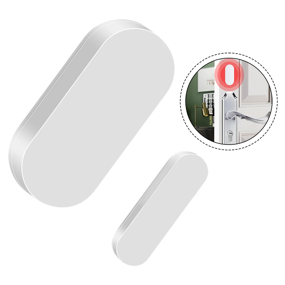 1 шт. для ZigBee умный датчик двери, окна, детекторы открытия и закрытия двери, умная домашняя охранная сигнализация для систем сигнализации