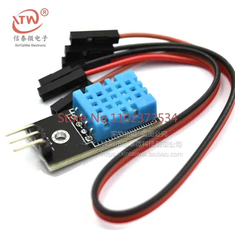 50 stuks DHT11 temperatuurmodule vochtigheidsmodule temperatuur- en vochtigheidsmodulesensor