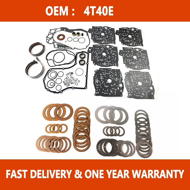 

New 4T40E 4T45E Automatic Transmission Rebuild Kit Gasket & Seal Rebuild Kit for 1995-on Century Cavalier Aura Car Gearbox Parts