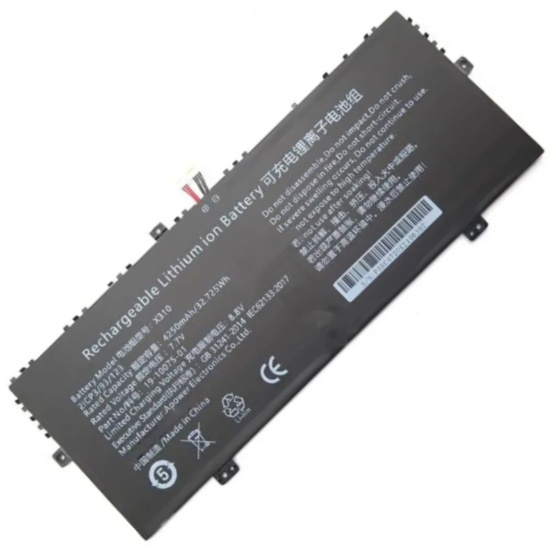 Imagem -01 - Bateria do Portátil para Teclast f7 Air X310 Chuwi Larkbook Cwi509 U2594122pv2s1p 191007501 Jumper Ezbook x3 Air Jnb13 8128 bateria do portatil para teclast f7 air x310 chuwi larkbook cwi509 u2594122pv2s1p 191007501 jumper ezbook x3 air jnb13 8128 01