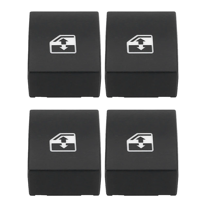 4Pcs Electric Window Switch Button Cover 13228881 For VAUXHALL OPEL ASTRA MK5 H 04-10 ZAFIRA B 05-11/TIGRA B 04-09