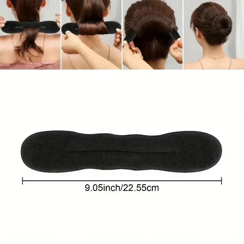 Easy Magic Foam Hair Bun Twister Donut Chignon Maker Quick Updo Hair Styling Tool Women Daily Hair Accessories