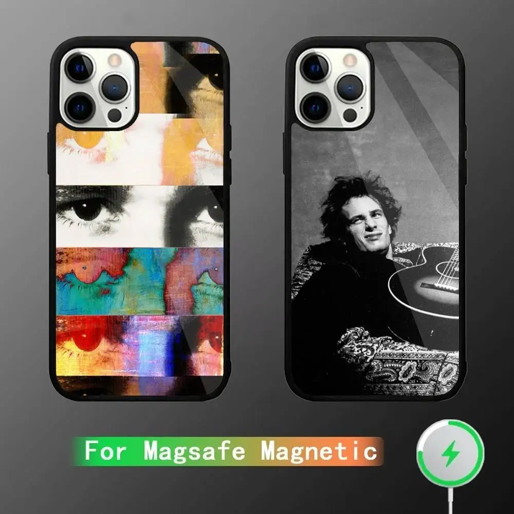 

J-Jeff B-Buckley Phone Case For iPhone 17,16,15,14,13,12,11,Pro,Max,Plus,Mini,SE4,E Magnetic Magsafe Wireless Charging