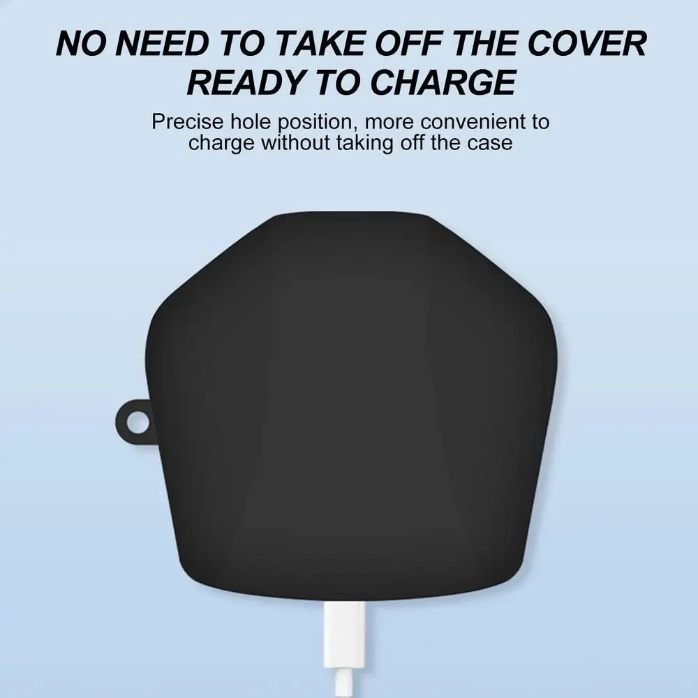 with Carabiner Headphone Storage Case Shockproof Soft Earphone Protector Dustproof Waterproof Carry Bag for Lenovo GM2 PRO Home